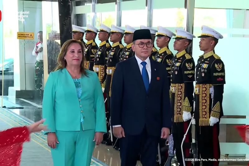 Momen Penting: Kunjungan Perdana Presiden Peru Dina Boluarte ke Indonesia Temui Prabowo