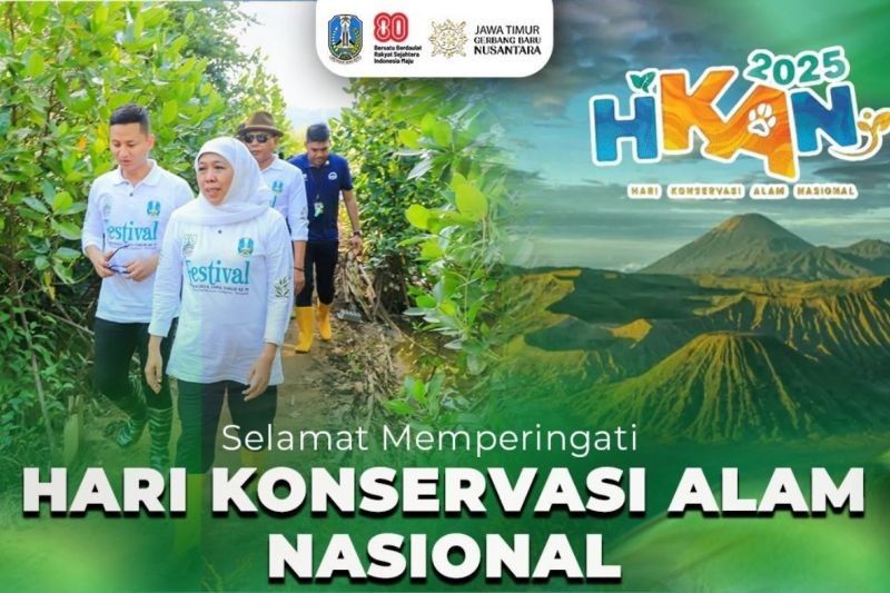 Gubernur Jatim: Kolaborasi Lintas Generasi Kunci Konservasi Alam, Ini Alasannya!