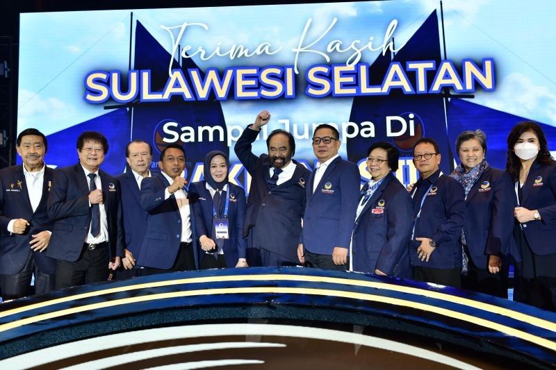 Fakta Menarik Rakernas NasDem di Makassar: Pertama Kali di Luar Jawa, Target Tiga Besar Pemilu 2029 Dicanangkan