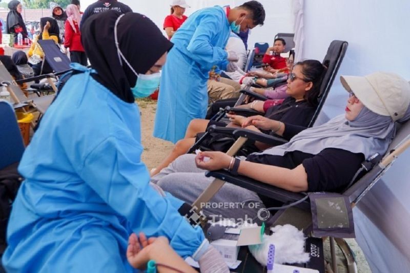 PMI Bangka dan PT Timah Sukses Kumpulkan 203 Kantong Donor Darah, Bikin Tubuh Bugar!