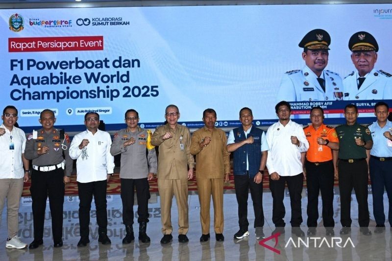 Pemprov Sumut Pastikan Kesiapan Aquabike F1 Powerboat Sumut 2025, Targetkan Peningkatan Kunjungan Wisatawan