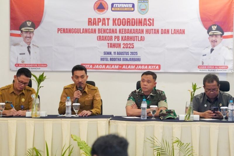 Trivia: 165 Titik Api Terdeteksi, Pemkab Banjar Tetapkan Siaga Darurat Karhutla