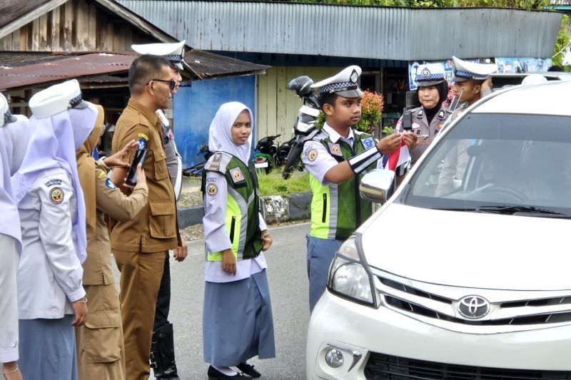 Satlantas Polres Pasaman Gelar Bazar Pangan Murah: Beras 5 Kg Cuma Rp65 Ribu, Catat Tanggalnya!