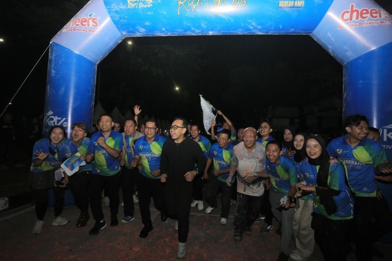 Fakta Menarik: Ketua KNPI Banten Motivasi Pemuda Hidup Sehat dengan Hadiah Umrah di 'Color Run Night Tangerang 2025'