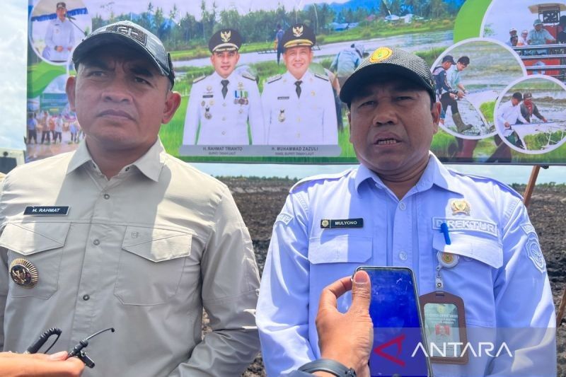 Kementan Jadikan Tanah Laut Percontohan Cetak Sawah Modern: Terobosan Pertanian Berkelanjutan dengan Drone!