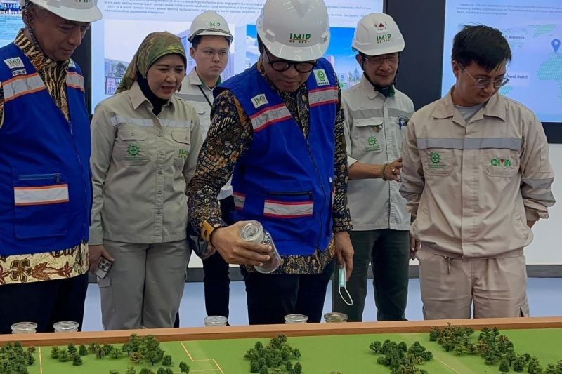 Wamenperin RI Kunjungi 'Etalase Dunia', Dorong Percepatan Pengembangan Kawasan Industri IMIP Morowali