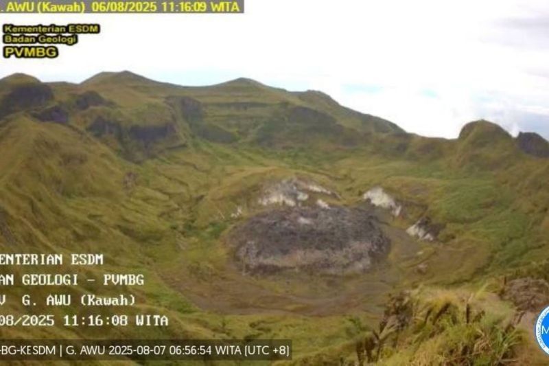 Waspada! Gunung Awu di Sulawesi Utara Berstatus Level II, Warga Diminta Jauhi Radius 3 KM