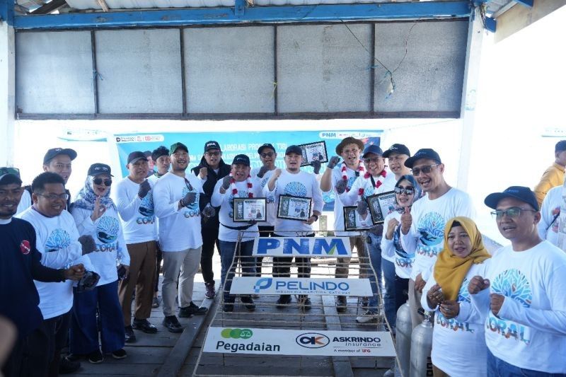 Tahukah Anda? Pelindo Regional 4 dan Tiga BUMN Kolaborasi Konservasi Terumbu Karang di Makassar
