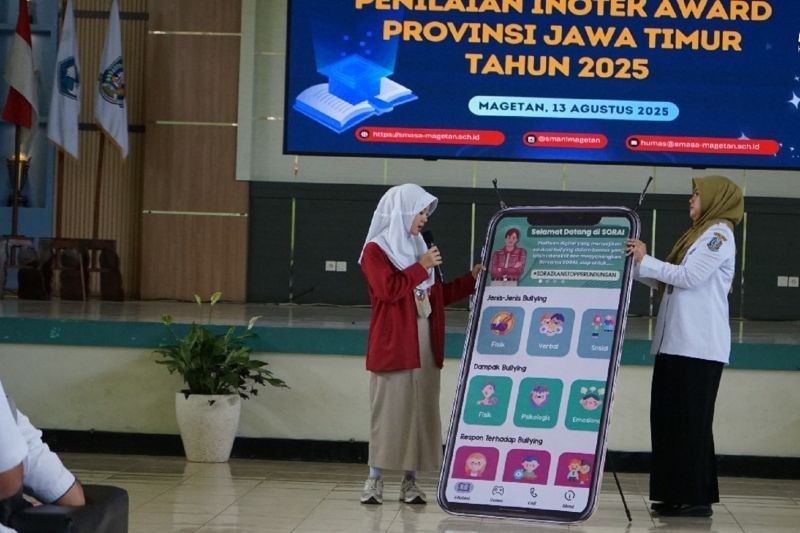 Aplikasi SORA Anti-Bullying SMAN 1 Magetan: Inovasi Cerdas Tembus 6 Besar Inotek Jatim 2025