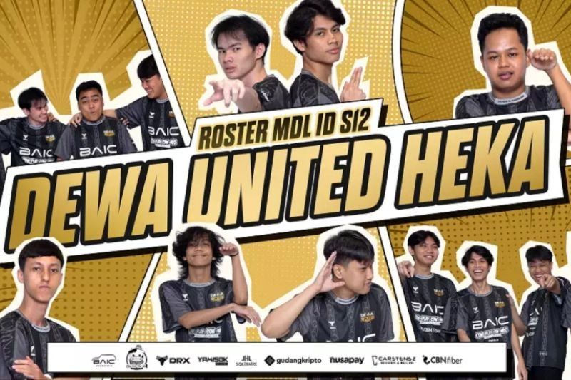 Dewa United Heka Umumkan Roster MDL ID S12, Siap 'Defy the Odds' dengan Nama Baru dari Mitologi Mesir
