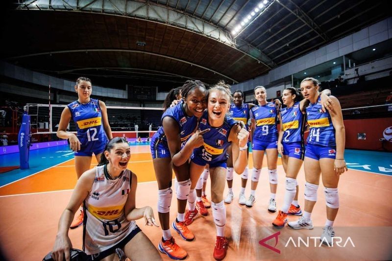 Balas Dendam Tuntas! Italia Singkirkan China di Perempat Final Kejuaraan Dunia Bola Voli U-21 Putri