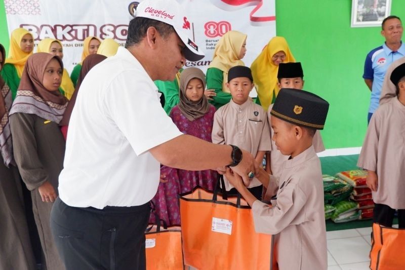 Rayakan HUT Ke-80 RI, Bakti Sosial Ditjenpas Babel Tebar Kepedulian di Pangkalpinang