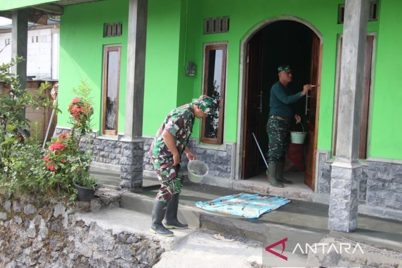 Sentuhan Batu Alam, Rehabilitasi RTLH TMMD Temanggung Ubah Rumah Reyot Jadi Estetis