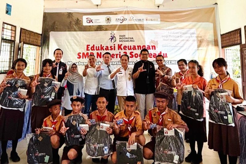 OJK Sumut Tingkatkan Literasi Keuangan Pelajar Nias, Cegah Judi Online dan Dorong Budaya Menabung Sejak Dini