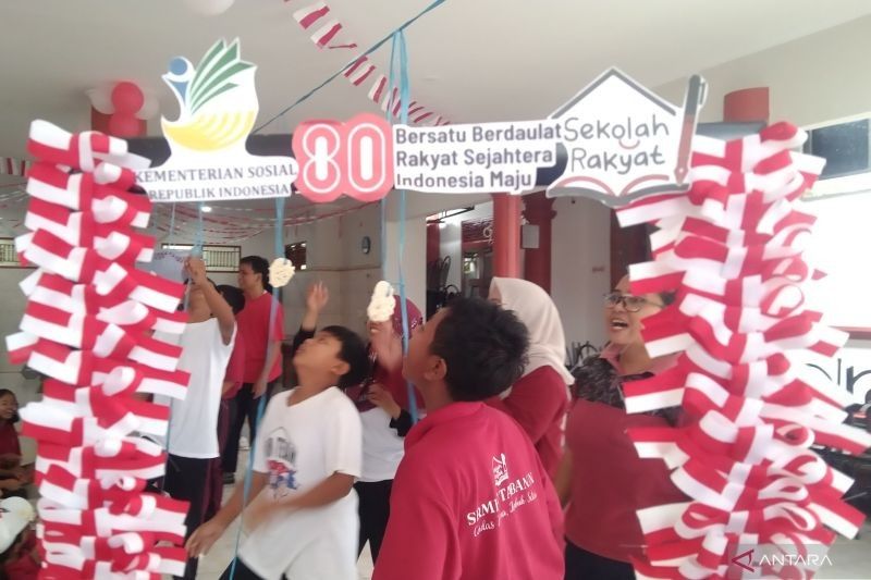 Unik! Sekolah Rakyat Tabanan Tumbuhkan Nasionalisme Jelang HUT RI ke-80 Melalui Aneka Lomba