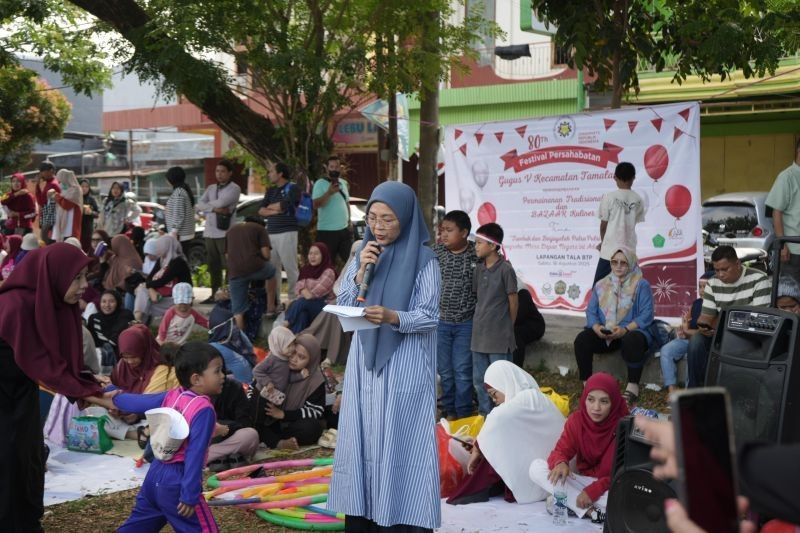 HUT ke-80 RI: Bunda PAUD Makassar Tanamkan Semangat Sportivitas dan Persahabatan Sejak Dini Melalui Festival TK
