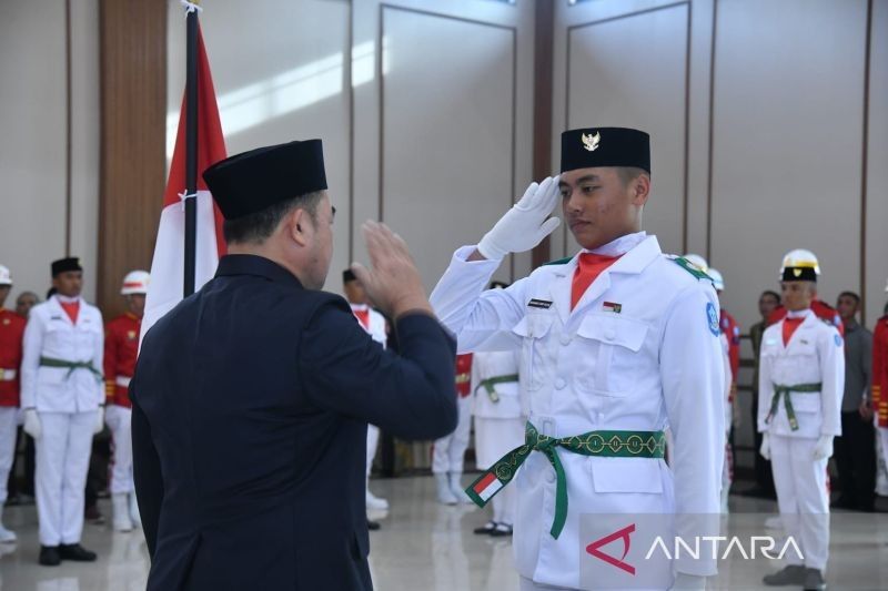 Pj Bupati Bangka: Paskibraka Bentuk Generasi Muda Berintegritas, Pelajar Pilihan untuk HUT ke-80 RI