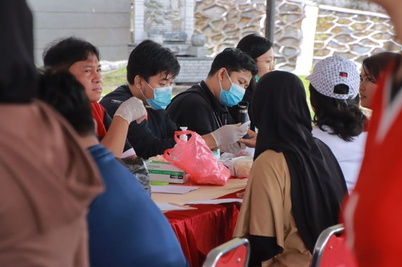 Meriahkan HUT ke-80 RI, Warga Bengkayang Antusias Ikuti Cek Kesehatan Gratis
