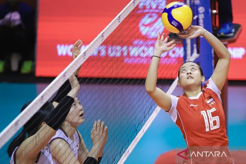 Drama Lima Set! Timnas Voli Putri U-21 Indonesia Takluk dari Korea Selatan di Kejuaraan Dunia