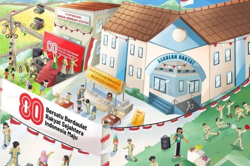 Makna Sejati HUT ke-80 RI: Merdeka dari Kemiskinan dan Penderitaan, Ini Kata Seskab Teddy