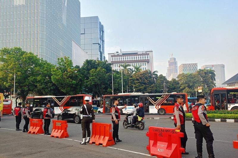 Tahukah Anda? Kawasan Patung Kuda Jadi Pusat Keramaian Sambut HUT ke-80 RI, Polisi Siaga Penuh