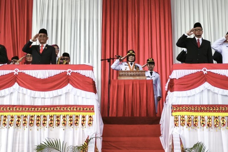 HUT ke-80 RI: Wali Kota Bandarlampung Ajak Jaga Semangat Pejuang Bangsa Tetap Menyala