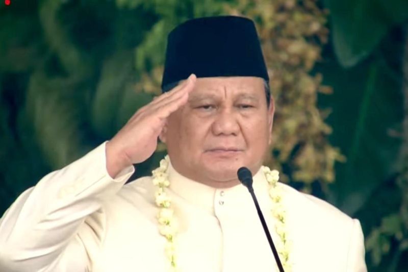 Momen Bersejarah: Presiden Prabowo Pimpin Upacara HUT RI ke-80 di Istana, Pertama Kali Bacakan Teks Proklamasi
