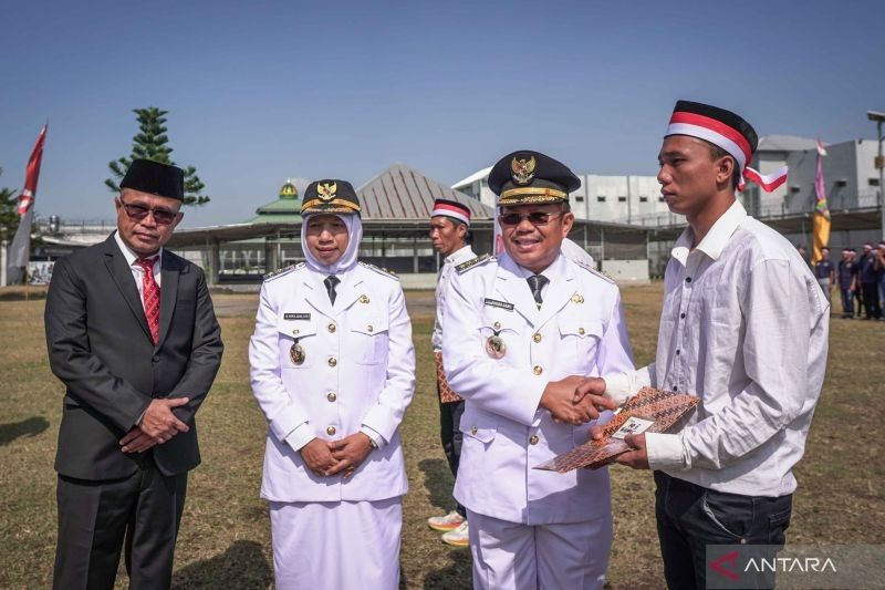 Momen Langka di HUT Ke-80 RI: 1.340 Narapidana Lapas Lombok Barat Raih Remisi Dasawarsa