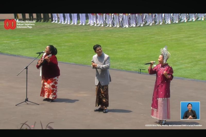 Fakta Menarik di Balik Lagu 'Berkibarlah Bendera Negeriku' yang Menggema di HUT RI ke-80 Istana Merdeka