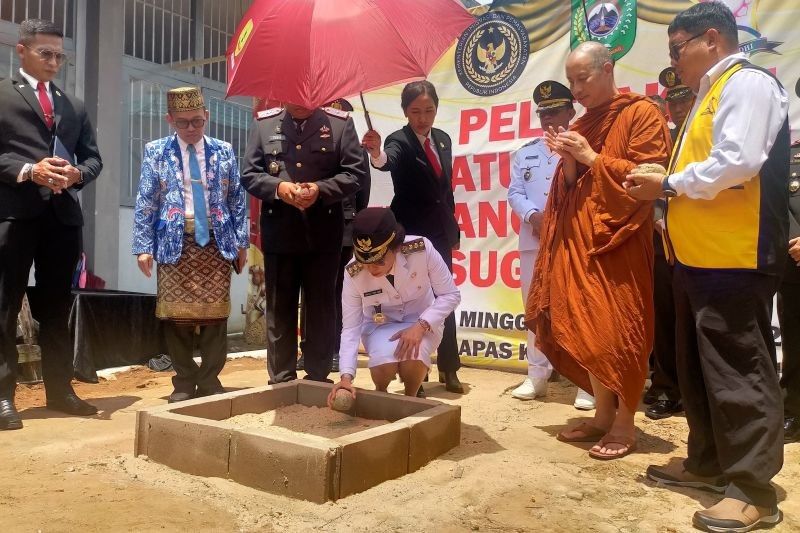 Pertama Kali Sejak 1980, Pembangunan Vihara Lapas Singkawang Dimulai untuk WBP Beragama Buddha: Wujud Pemenuhan Hak Ibadah