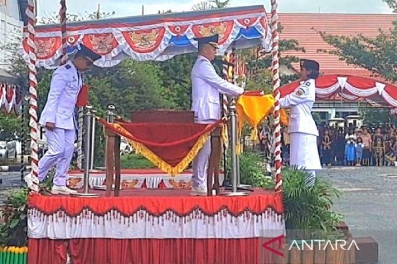 Momen HUT ke-80 RI: Bupati Gunung Mas Ajak Masyarakat Sinergi Pembangunan Gunung Mas dan Nasional