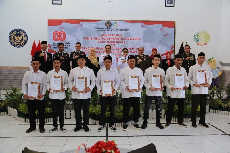 38 WBP Langsung Bebas! Remisi HUT RI ke-80 di Lapas Probolinggo Beri Harapan Baru