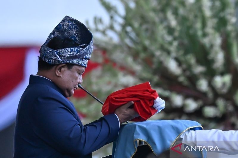 Fakta Unik Upacara HUT RI ke-80: Presiden Prabowo Bangga Peserta di Istana Tertib dan Bersemangat