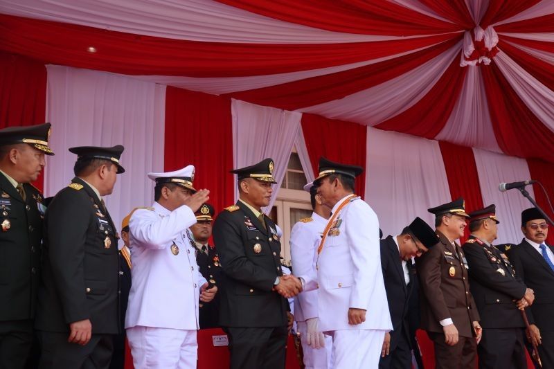 Momen HUT Ke-80 Kemerdekaan RI: Danrem 033/WP Tegaskan Peran Individu dalam Pembangunan Bangsa