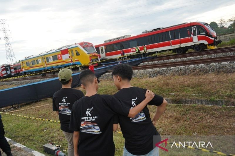 HUT ke-80 RI: Mengintip Kecanggihan Kereta Api Sulawesi Selatan dalam Parade Kereta Api Sulsel