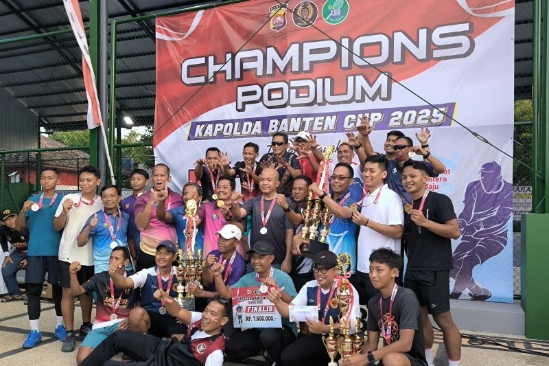 Merayakan HUT ke-80 RI, Turnamen Tenis Kapolda Banten Cup 2025 Lahirkan Bibit Unggul dan Jaga Sportivitas
