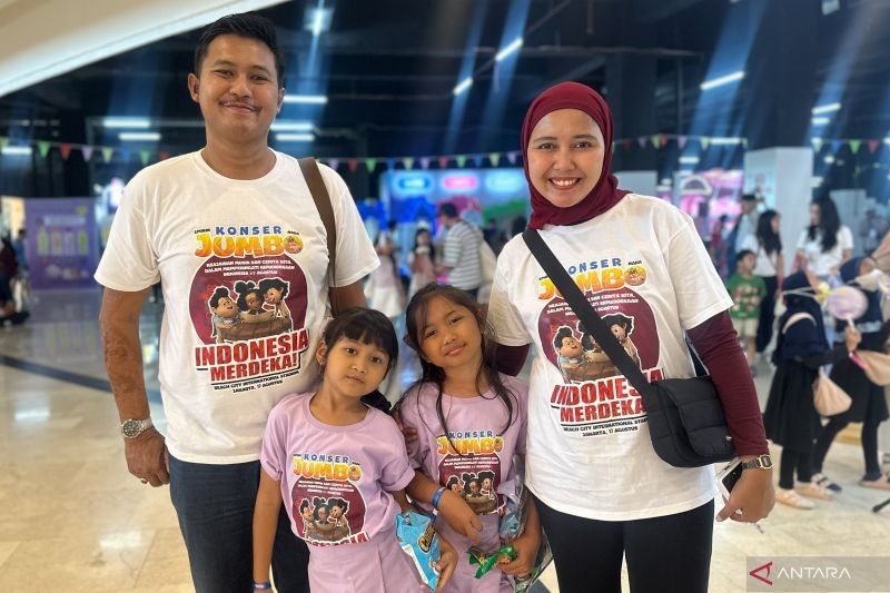 Meriahnya Konser JUMBO: Perayaan Karya Anak Bangsa Bertepatan HUT ke-80 RI, Kualitasnya Tak Kalah dari Disney!