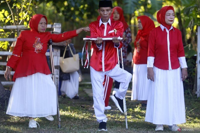 Ratusan Disabilitas dan Lansia Meriahkan Perayaan Kemerdekaan RI ke-80 di Gorontalo: Wujudkan Inklusi Sejati