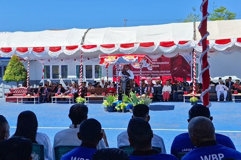 Tiga WBP Langsung Bebas! 419 Napi Lapas Kupang Raih Remisi Umum HUT RI ke-80