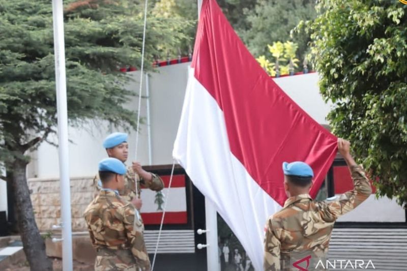 Kisah Heroik TNI AL Lebanon: Kibarkan Merah Putih di Tanah Rantau Saat HUT RI ke-80