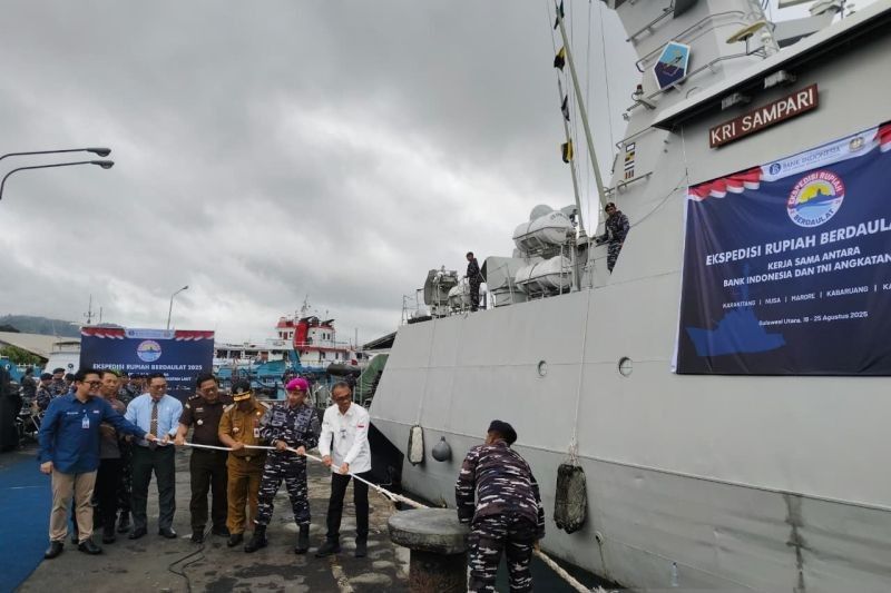 Ekspedisi Rupiah Berdaulat 2025: BI-TNI AL Pastikan Kedaulatan Rupiah di Pulau Terluar Sulawesi Utara yang Berbatasan Filipina
