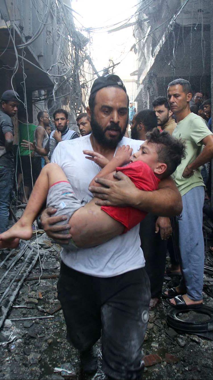 FOTO: Potret Pilu Ratusan Anak Palestina Tewas Saat Jalur Gaza Dibombardir Israel