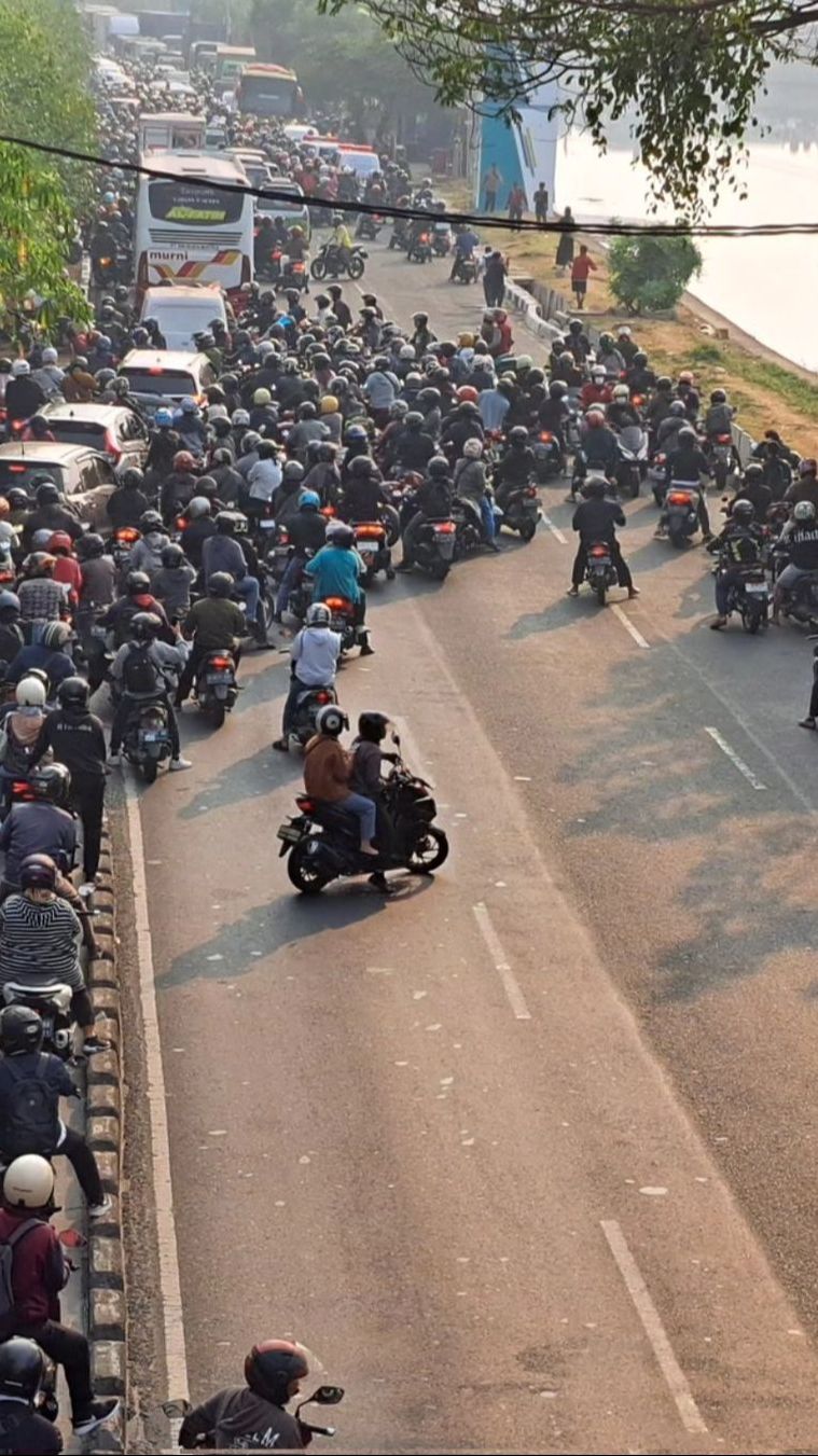 Viral Macet Parah di Daan Mogot Tadi Pagi, Ternyata Ini Biang Keladinya