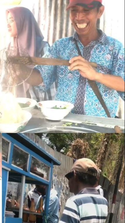 Aksi Wanita Borong Mi Ayam Gerobak 50 Porsi dan Dibagikan ke Orang Ini Viral, Tuai Pujian Warganet