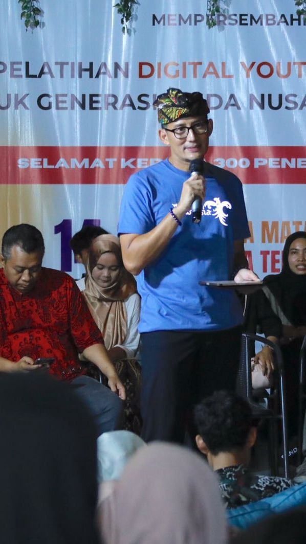 Sandiaga Dorong Gen Z Ciptakan Lapangan Kerja Baru