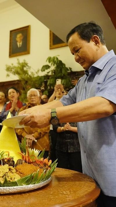 Keseruan Ulang Tahun Prabowo ke-72, AHY dan Letkol Tituler Paling Heboh Joget Sampai jadi Sorotan