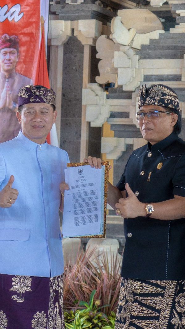 Program Badung Angelus Buana, Bupati Badung Gelontorkan Hibah & BKK ke Klungkung hingga Rp105 M