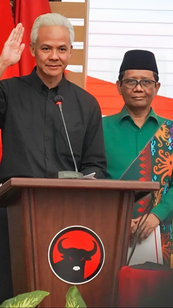 Ganjar-Mahfud Resmi Daftar ke KPU sebagai Pasangan Capres-Cawapres