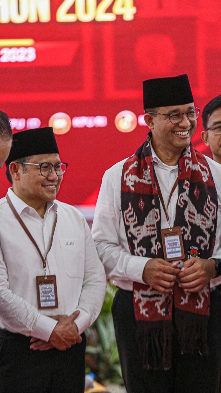 VIDEO: Anies Tegas Bicara Soal Konsistensi di Sebelah Cak Imin Jelang Daftar ke KPU