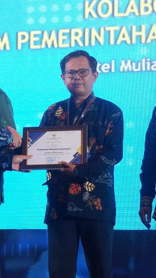 Optimalisasi SPLP, SPBE Bojonegoro Terbaik Ke-3 Nasional